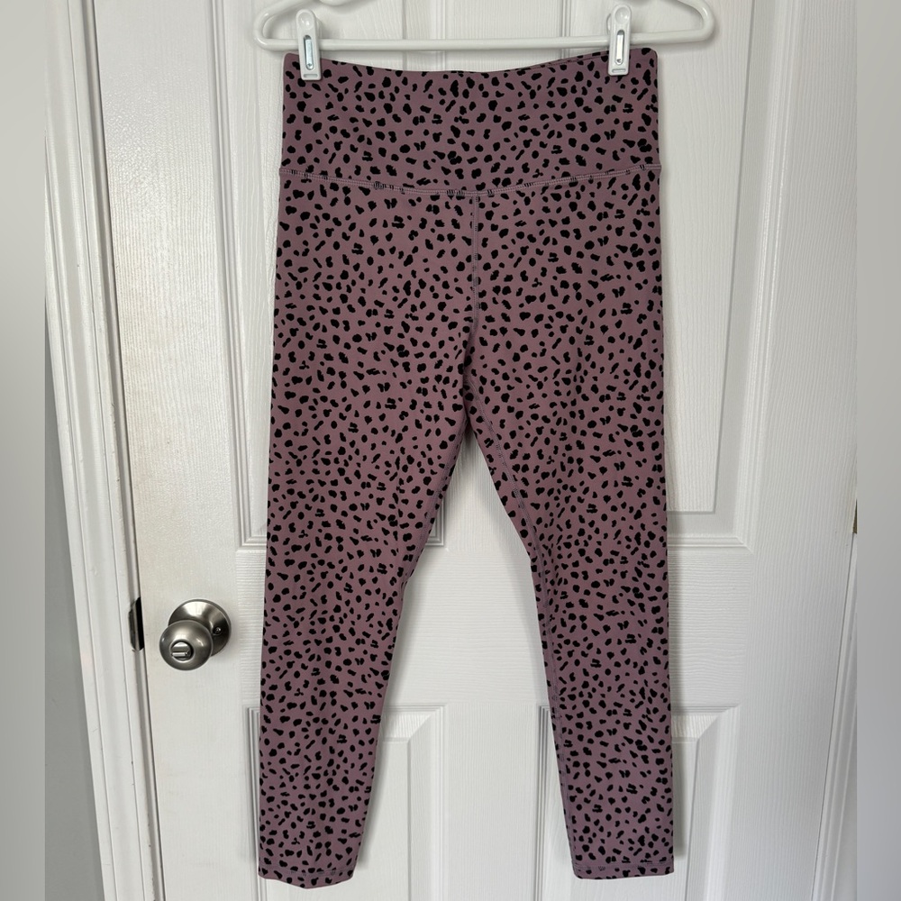 Zyia Purple Spotted Legging